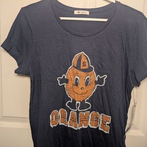 Women's Syracuse University Orange 47 Brand NCAA College Tshirt Medium New